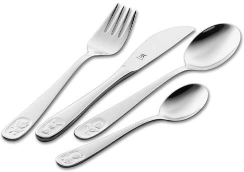 Zwilling Posate per Bambini Bino, 4 Pezzi, Acciaio Inox