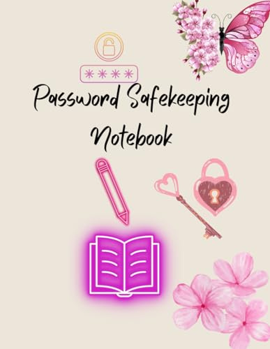Password Safekeeping Notebook