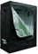 Mucola Growzelt 120x60x50 cm Set mit 3-in-1 Messgerät Zuchtzelt für Hydrokulturen zur Pflanzenzucht | licht- und wasserdicht | Indoor Grow Tent mit reflektierender Innenfolie Zimmergewächshaus