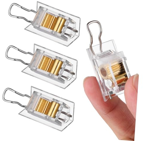 Cabilock 4pièces Verrou De Cordon pour Store Vénitien Et Mécanisme Inclinaison Lot de Bloque-Cordons Et Faciles à Installer