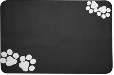 Tappetino Ciotola Cane,40×60 cm Tappetino Ciotole Gatto,Super Assorbente Tappetino Sottociotola per Cani,Tappetino per Ciotole Cane Antiscivolo in Diatomite,Asciugatura Rapida