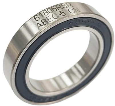 KOVNOVI 1 Stück 61805RSR/61805RSR Hybrid-Keramik-Kugellager ABEC-5 25 x 37 x 7 mm Fahrrad-Innenlager Speziallager(61805RSR ABEC-5)