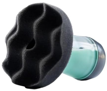 Cikiki Flow Tire Shine Applicator | Reusable Car & Truck Tire Dressing Applicator for No-Drip, Streak-Free Shine | Works with All Tire Shine & Gels | Professional Car Detailing Tool