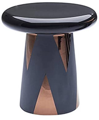Snyggt runt galvaniserat hörn soffbord set 3-pack modern design för vardagsrum uteplats eller trädgård och mångsidig utomhus-/inomhusmöbler