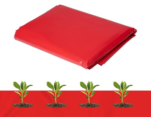 Pacciame per orto, Pacciame Rosso Piantare Film Agricoltura Colture Colture Coltivare Film, Soppressione Mulching Film per Pomodoro Fragola Pepe