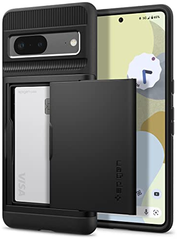 Spigen Slim Armor CS Case Compatible with Google Pixel 7 - Black