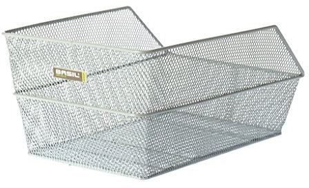 Basil Cento Hinterradkorb, Ausführung:Silber