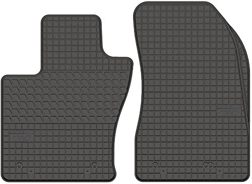 Gummimatten Vorne Gummi Fußmatten Satz für Jeep Renegade / 500X (2014 -) - 2-teilig - Passgenau