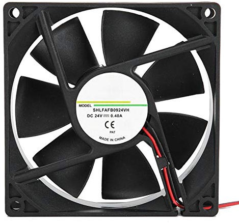 Ventilador de caja de enfriamiento, ventiladores de caja de computadora, ventilador de disipador de calor 24V 0.40A 9CM Sistemas de enfriamiento para convertidor de frecuencia/inversor/máquina de sold