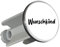 Huuraa Waschbeckenstöpsel Wunschkind Schriftzug Geschenk 4cm höhenverstellbar 6,5 bis 8,5cm Wunschkind Geschenkidee