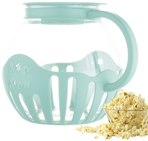 Voihamy Palomitas Maíz para Hacer Palomitas Maíz - Micro-Pop Popper Palomitas Maíz para Microondas - Olla Multifunción Sin BPA 2.25 Quart Apto para Lavavajillas para Hacer En Casa
