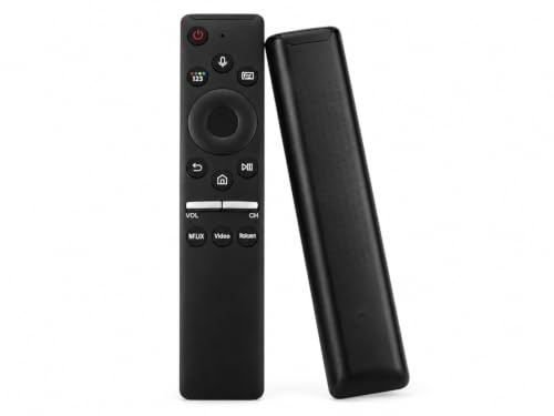 azurano telecomando per Samsung BN59-01330B, BN5901330B, SUB BN59-01329B, con funzione vocale per Samsung 4K UHD LED Smart TV 2020 della serie Q & TU - SUB BN59-01330J / BN59-01330P