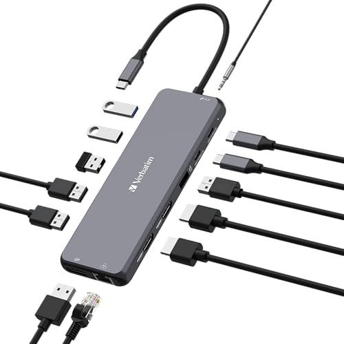 Verbatim USB-C Pro Multiport Hub 13 Port CMH-13, 32153