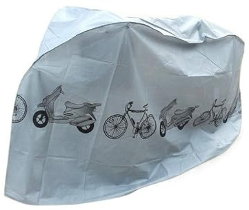 Housse Velo Les Housses de vélo d'extérieur, imperméables et Anti-poussière, Peuvent Mieux protéger Votre Voiture, adaptées à Tous Les vélos Bache Velo Exterieur (Color : 370g-black)