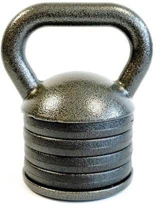 Nebula Adjustable Kettlebell Set | Custom Weight Options with Weighted Plates | Ideal Kettle Bells for Body Toning & Strength Training | Space-Saving Fitness Solution