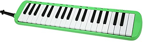 Melodica 37 -Tasteninstrument für Anfänger und Profis, Tragbare G -Musik -Tastatur (BLACK) (BLUE) (GREEN)