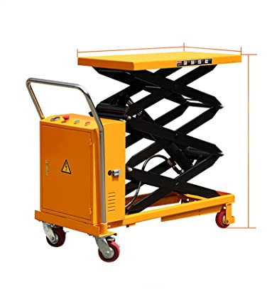 Carrello elevatore idraulico - Carrello elevatore elettrico manuale per movimentazione efficiente dei materiali nei magazzini e nelle officine