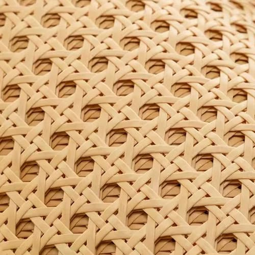 YJMYGS Rejilla de Mimbre Natural, Ratan Rollo Mimbre, Rollo de Ratán 80x100cm para Muebles, Mimbre Rollo, Rattan, Rollo Ratan, Material Plano de Ratán por Metros, Decoración para Sillas(35x150cm)