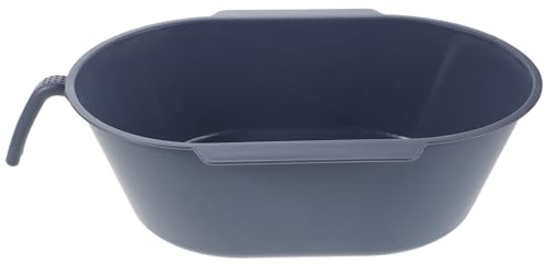 Baluue Cubo para Orinal de Plástico para Silla de Ruedas y Silla Sanitaria, Uso Silencioso y Seguridad Mejorada para Pacientes y Personas Mayores Hogar