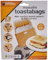 Toastabags Toasterbeutel, Doppelpack, 100-mal verwendbar, Gold