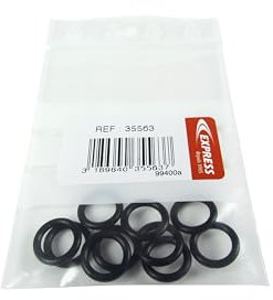 Express, 35563, Lot de 10 Joints Toriques pour Tête de Lampe à Cartouche, Accessoire pour Fer à Souder, Lampe à Souder, Fer de Couvreur, Chalumeau d'Étanchéité, Pièces de Rechange