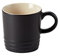 Le Creuset Tazza Espresso London in gres vetrificato, 100 ml, Nero Matt, 70305100000099