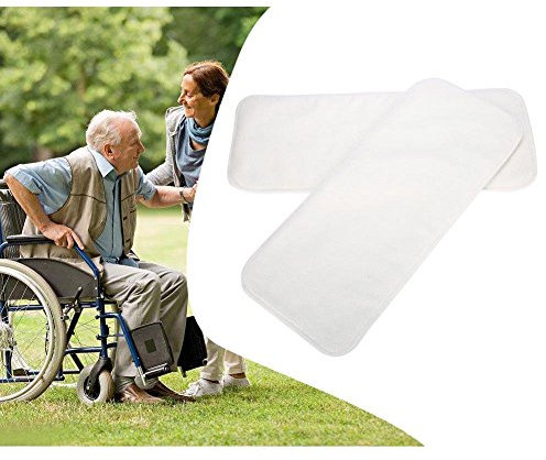 5 Couleurs lavables pour Adultes Couches, Poche Couche Couverture Soins Infirmiers Urine Couches de Soins de l'urine réglable Couche (2 Couches Assorties)