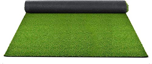 Premium Kunstrasen Marbella | Rasenteppich | Rollrasen | Polhöhe: 26 mm | Robust & UV-stabil | Kunststoffrasen | Garten-Rasen | Rasen für Balkon, Terrasse & Garten (50 x 50 cm)