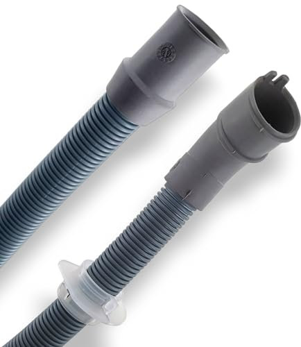 DL-pro Manguera de desagüe 21/26 mm de diámetro 2,2 m para AEG Electrolux 140005633064 14000563305/6 140005633056 140005633056
