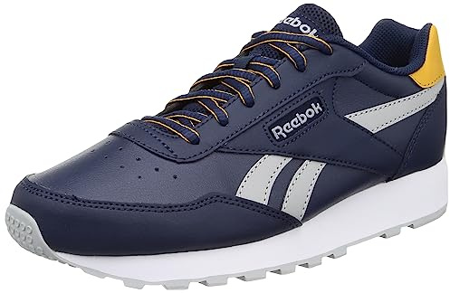 Reebok Unisex Rewind Run sneakers, Vektor marinblå retro guld F23 R ren grå 3, 36.5 EU