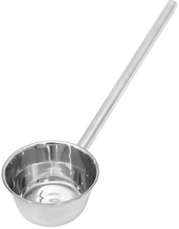 CIYODO Wasserschöpfkelle Küche Gadget Suppenkelle Schöpfkelle Wasserlöffel Küchengerät Metallschöpfkelle Einteilige Formgebung