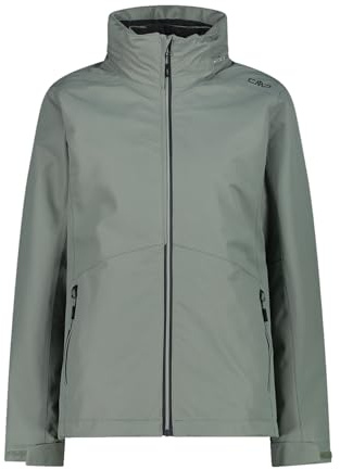 CMP Giacca da Donna 3 in 1 con pile staccabile interno, 32Z1436D (IT, Testo, M, Regular, Regular, Mineral)