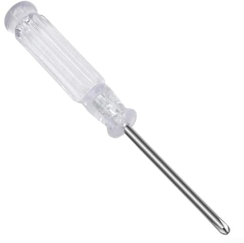 Mini destornillador ranurado, juego de 2 mini herramientas cada una de 3 74 pulgadas de largo para desmontaje de objetos pequeños