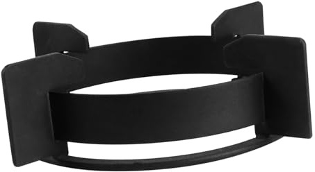 UKCOCO Support de Poêle pour Réchaud à Gaz Antidérapant Cadre Fonte pour Wok et Casseroles de Petite Accessoire de Cuisine Stable