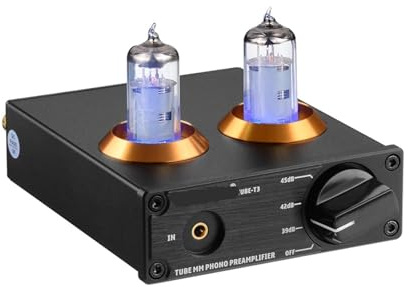 1pc Tube T3 HiFi Pre Amplifier Audio Board Vacuum Tube 6A2 Phono Preamp Phonograph Preamplifier Power Sound Amplifiers
