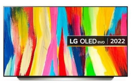 OLED48C26LB 4K Smart TV, Black, 48
