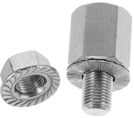 Alipis Bicycle Trailer Coupling Adapter 3/8 X 26 Bike Trailer Connector Bolt Extension Screw for Pet Carrier Stroller Outdoor Camping Use