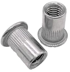 10 Pz M3 M4 M5 M6 M8 M10 M12 In Acciaio Inox 304 Rivnut Testa Piatta Rivetto Filettato Inserto Nutsert Cap(M5)