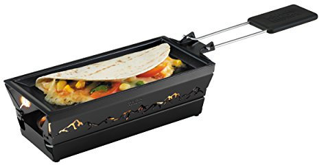 Kuhn Rikon 32237 Lumino Raclette Grill da tavolo Set, nero
