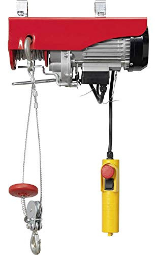 TOOLCRAFT 1553742 Elektrischer Seilhebezug Tragfähigkeit (mit Umlenkrolle) 600 kg Tragfähigkeit (ohne Umlenkrolle) 300