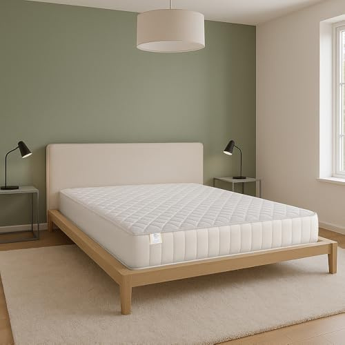 Farmarelax – Materasso Matrimoniale 160x190, Altezza 19 cm, Waterfoam, Antibatterico, Ortopedico, Indeformabile, Ipoallergenico e Traspirante, Made in Italy, Top Soft