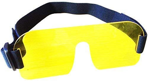 Wolfbeam, maschera fluorodiving giallo e cinturino filtro giallo per maschera subacquea partita video luci subacquee e filtro dicroico