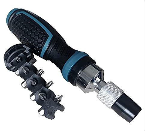 Makita E-10942-12 Ratschen-Schraubendreher und 8-teiliges Bit-Set, 12 Stück