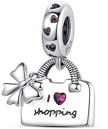 MULA Charms Anhänger Silber 925 für Armbänder, Kompatibel mit Europäischen Armbändern und Halskette für Frauen