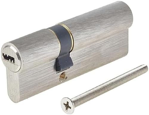 Yale 110723050042201 CS10 Double Clutch High Security Cylinder, Nickel-Plated, 30/50