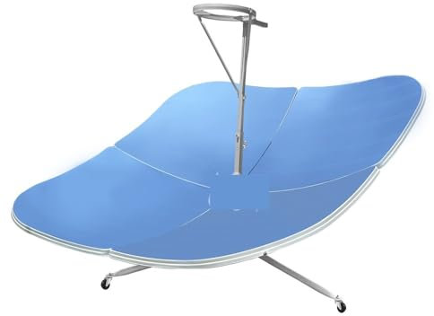 Réchauds de camping portables Cuiseur solaire réfléchissant 2000W, Parabol Portable, four à énergie solaire, four parabolique for la maison pour pique-nique en plein air, camping, randonnée