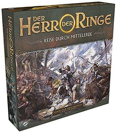 Fantasy Flight Games Herr der Ringe: Reise durch Mittelerde - Schatten des Krieges, Erweiterung, Dungeon Crawler, Deutsch, FFGD0180, Mehrfarbig, Bunt, 2. Kampagnen Erweiterung