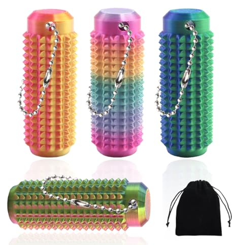 Massageball Igelball 4 Stk Skills Borderline Set Massagebälle Igelball Klein Akupressur Ball Igelbälle Akkupressurbälle Stachelball zum Stressabbau Oder zur Massage für Rücken Beine Füße Hände