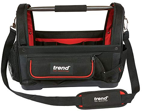 Trend Offene Werkzeugtasche, effiziente Aufbewahrung & Organisation, verstärkte Sägetasche und Libellenschlaufen, TB/OT20
