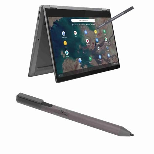 Annadue Stylet pour Chromebook Duet 5, Stylet Actif Universel pour écrans Tactiles avec 4096 Sensible à la Pression pour Chromebook, IdeaPad, ThinkPad